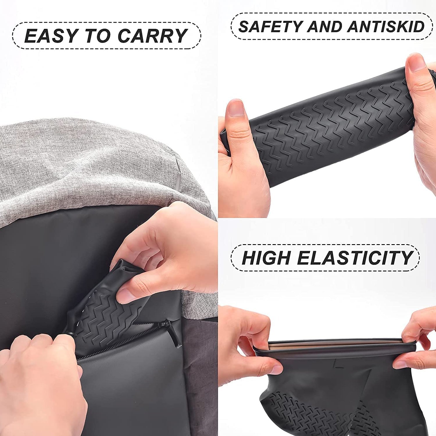 Non-Slip Silicone Rain Reusable Anti skid Waterproof Fordable Boot Shoe Cover (Extra Large Size (XL)/ 1 Pair / Mix Color) Non-Slip Silicone Rain Reusable Anti skid Waterproof Fordable Boot Shoe Cover (Extra Large Size (XL)/ 1 Pair / Mix Color)